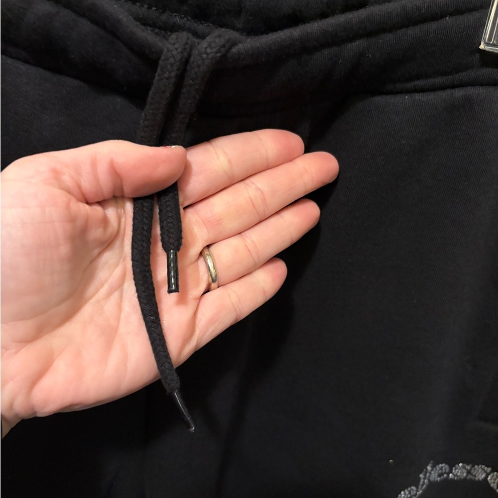 Elllesse NWT Black Crystal Women's Jogger Pants ss 12 (L/XL) - Picture 7 of 9